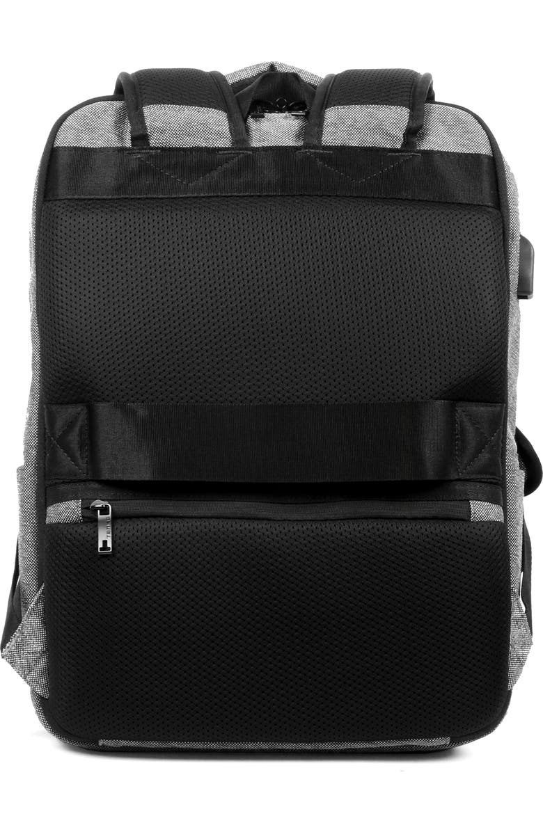 J World Tanka Pilgrim Business Laptop Backpack, Alternate, color, Grey