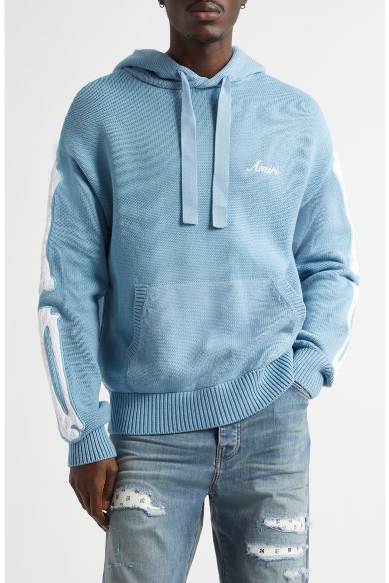 Bones Cotton Sweater Hoodie (Men) | Nordstrom
