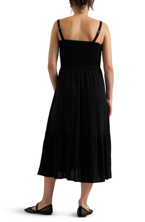 RIPE MATERNITY RIPE MATERNITY BLAIR SMOCKED MATERNITY DRESS