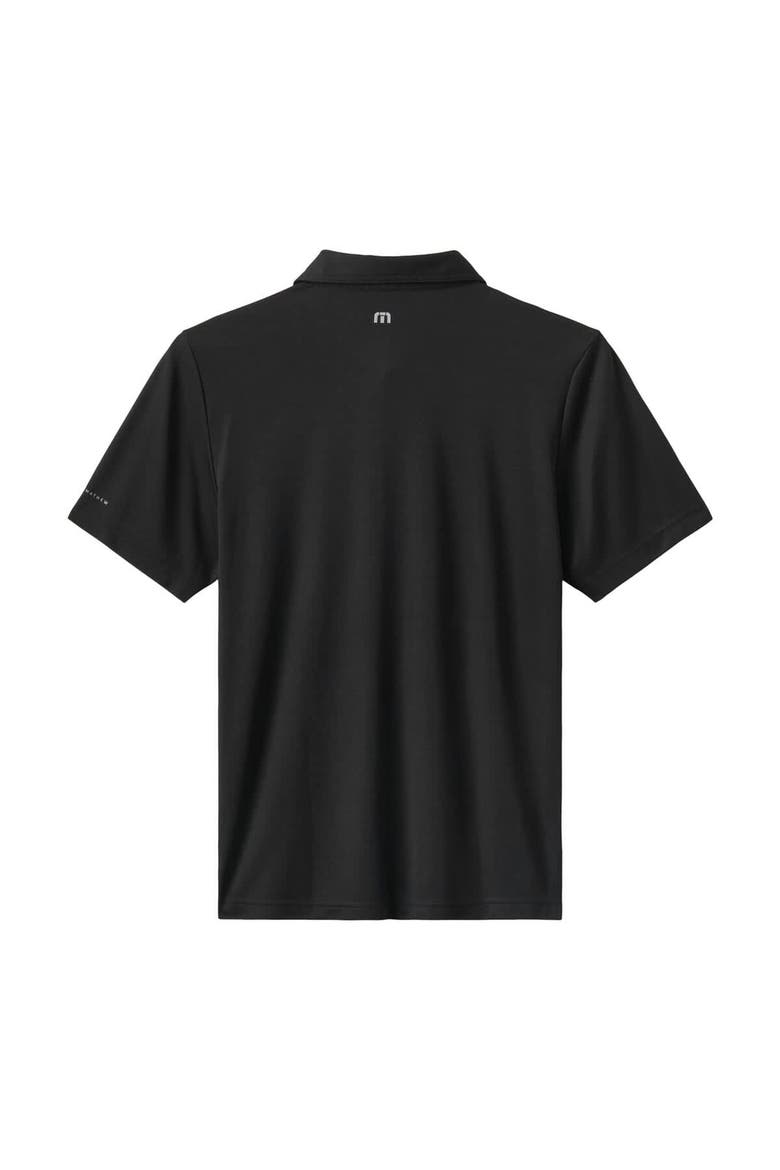 Men's TravisMathew Black San Francisco Giants Playoff Pitch Tri-Blend Polo, Alternate, color, Black