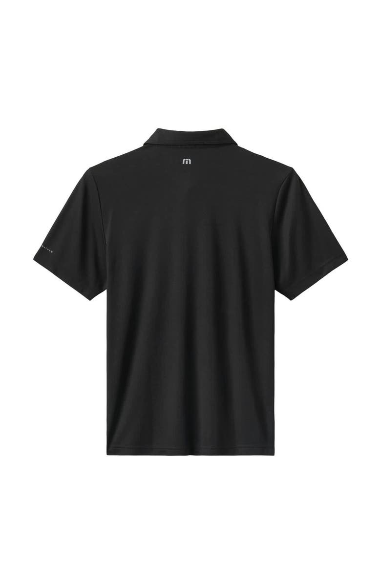 TravisMathew Men's TravisMathew Black San Francisco Giants Playoff Pitch Tri-Blend Polo, Alternate, color, Black