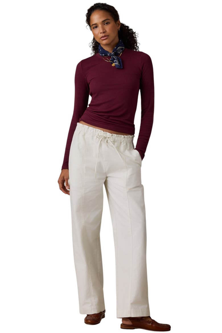 Featherweight Freestyle Layering Long Sleeve Tee, Alternate, color, MAROON BANNER
