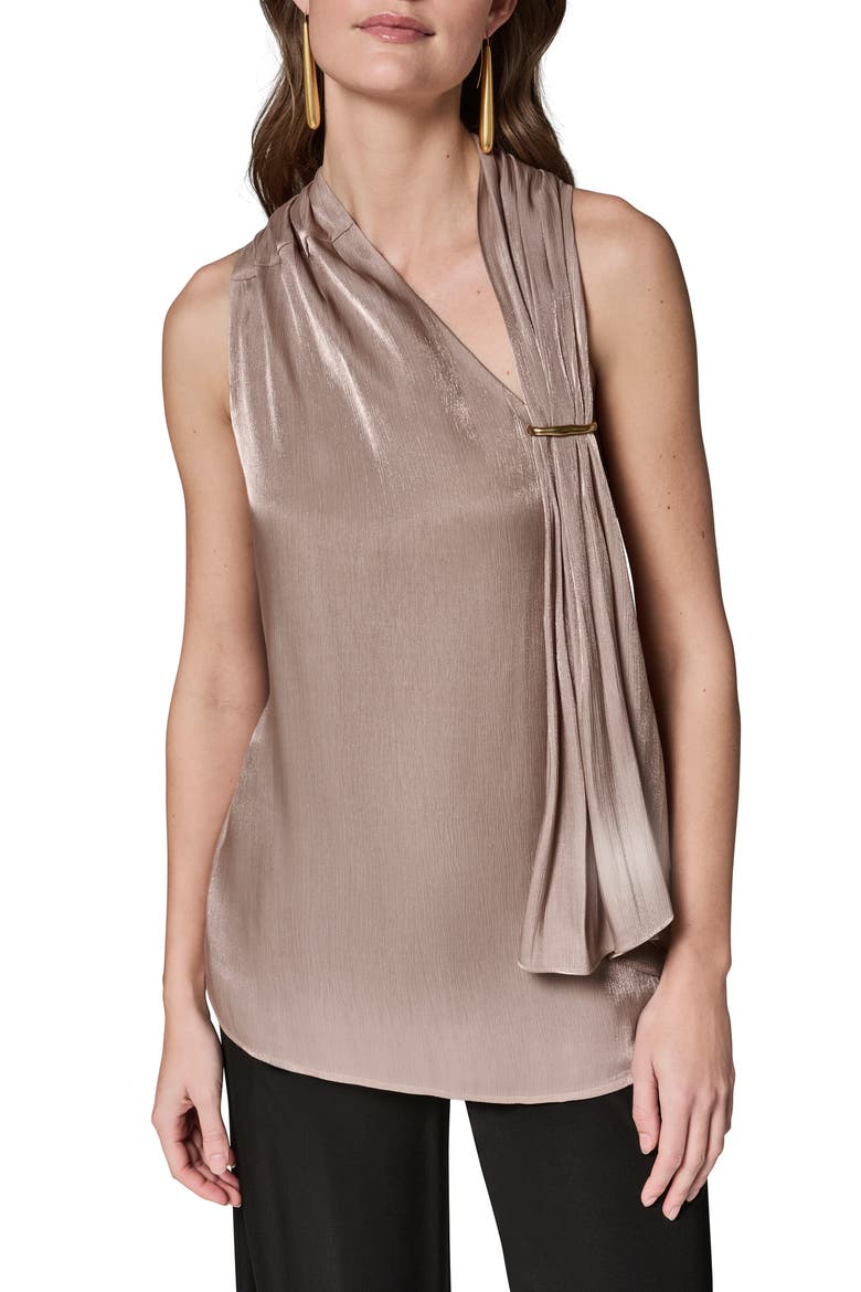 Asymmetric Sleeveless Top, Main, color, UMBRIA