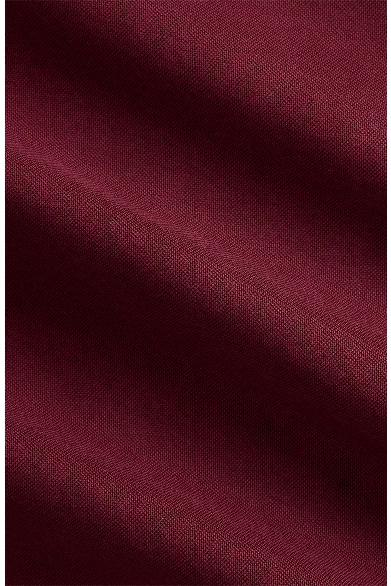 Long Sleeve Oxford Shirt, Alternate, color, WINE