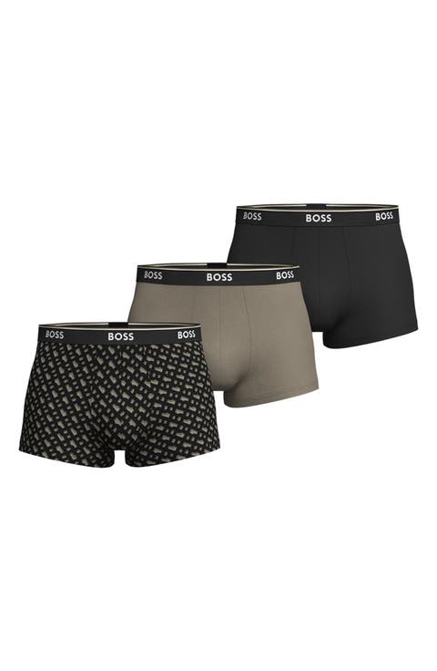 Assorted 3-Pack Stretch Cotton Trunks