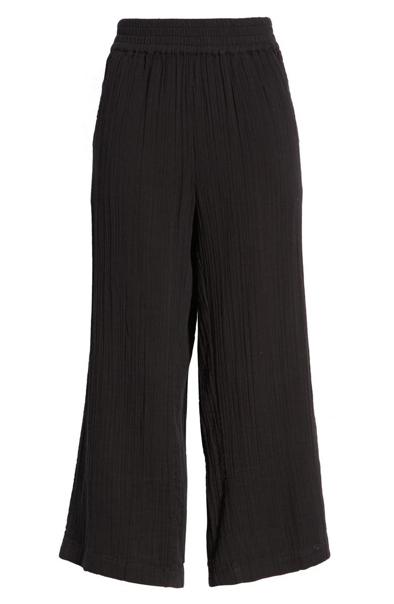 Rip Curl Premium Surf Cotton Beach Pants, Alternate, color, Black