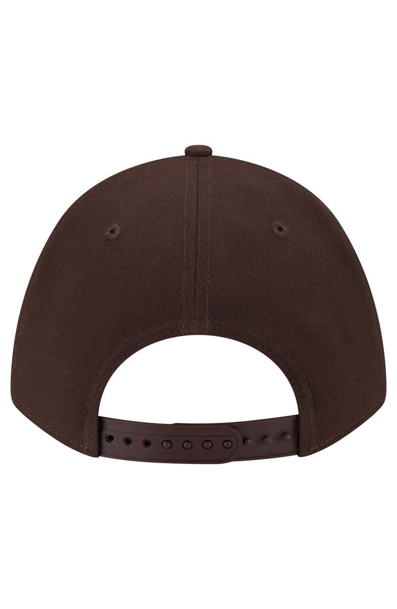 New Era Men's New Era Brown San Diego Padres Team 9FORTY Adjustable Hat, Alternate, color, Brown