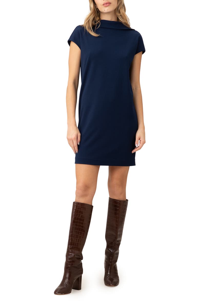 Arlyn Shift Dress, Main, color, INK