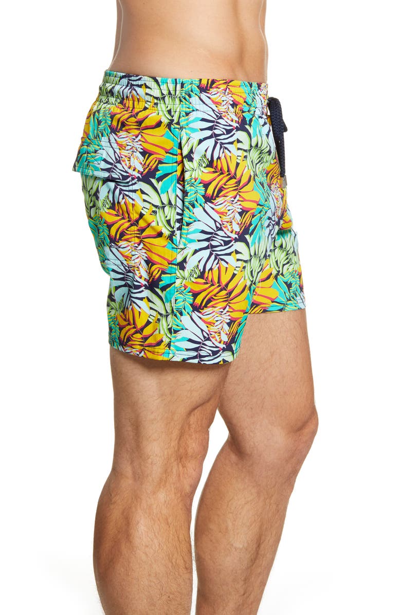 Vilebrequin Jungle Superflex Swim Trunks, Alternate, color, 