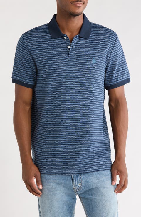 Mini Cotton Jacquard Polo