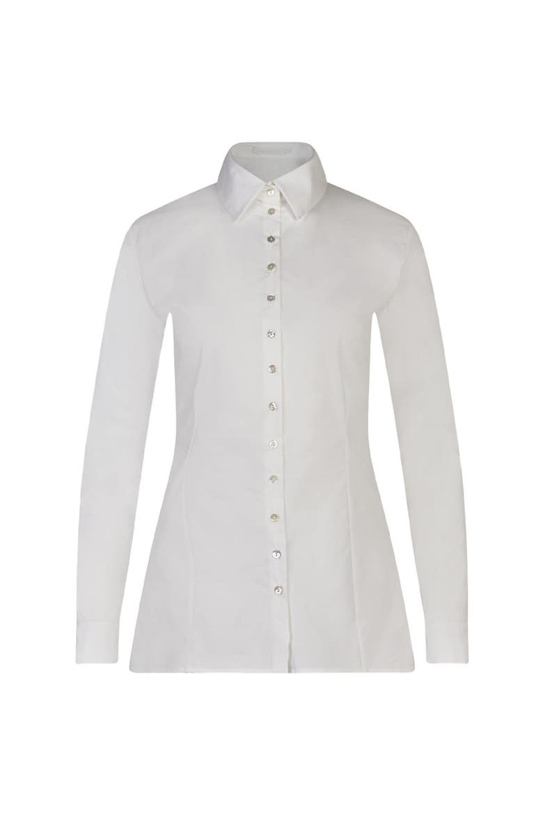 Anne Fontaine Larryton Shirt, Main, color, White