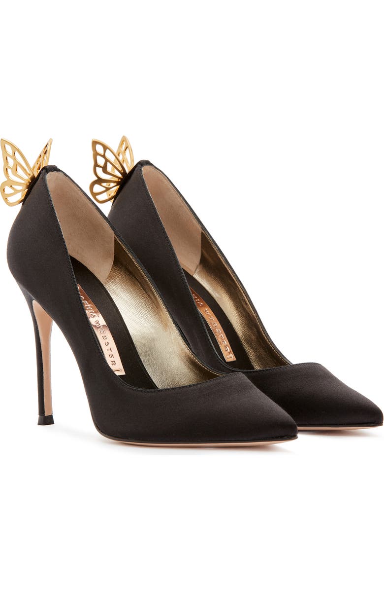 SOPHIA WEBSTER Mariposa Satin Pump, Main, color,