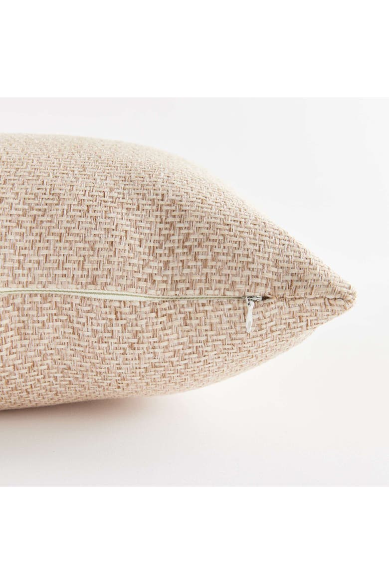 Blake Lumbar Indoor-Outdoor Pillow, Alternate, color, Beige