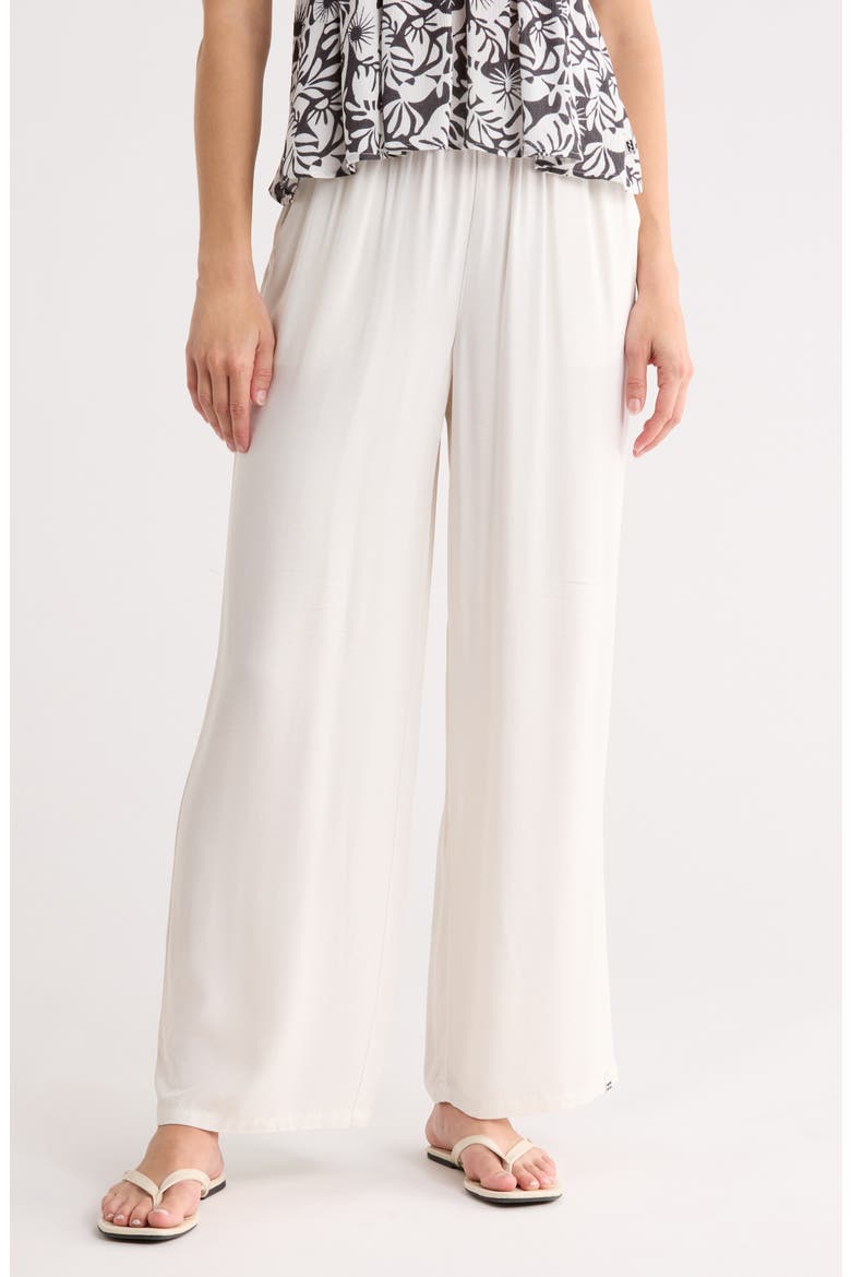 Pipeline Beach Wide Leg Pants, Main, color, NATURAL