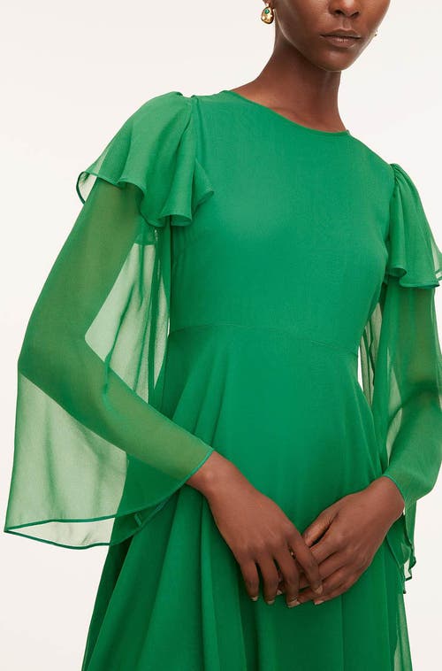 REBECCA TAYLOR REBECCA TAYLOR RUFFLE SILK CHIFFON DRESS
