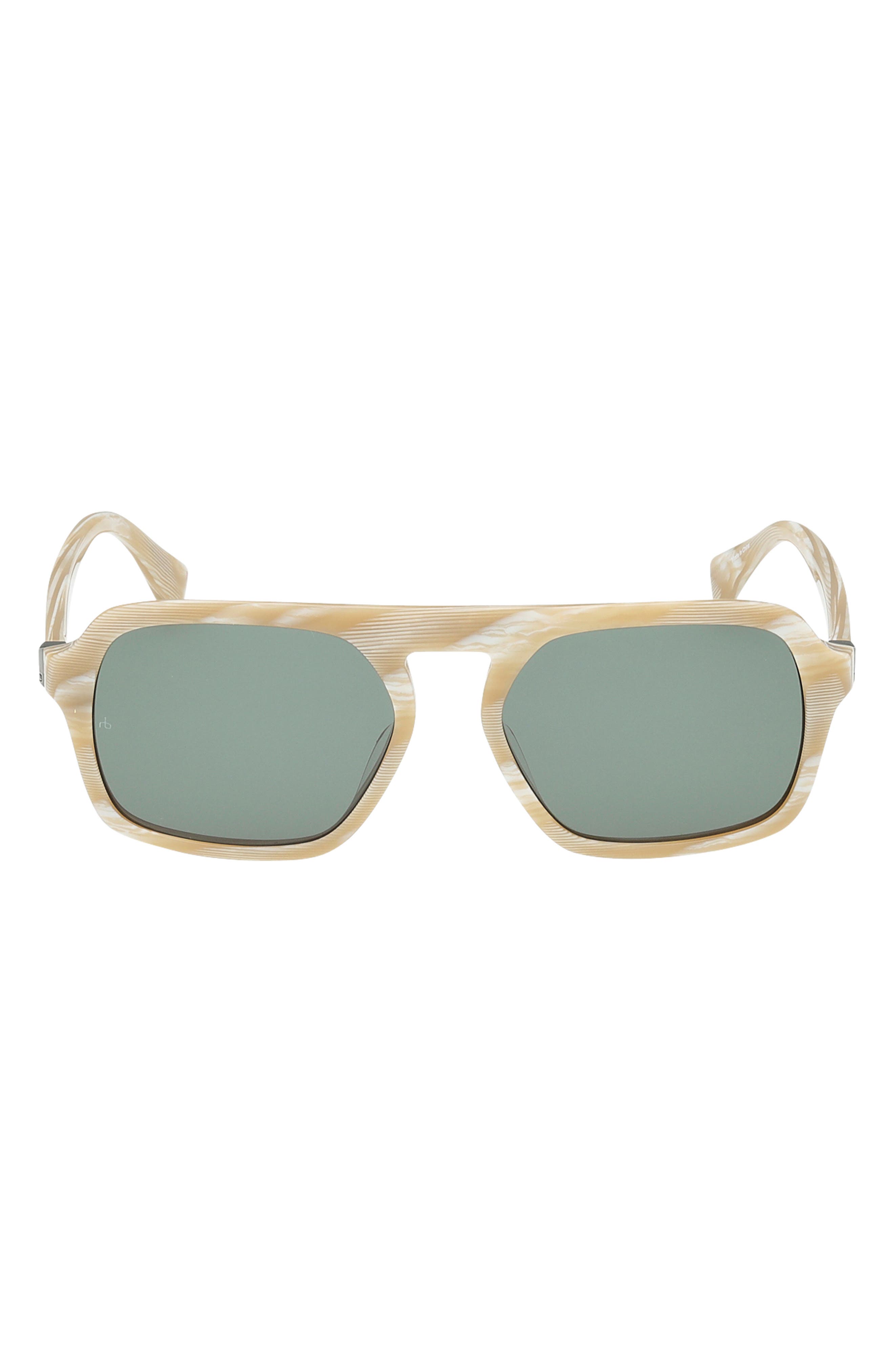 selected SHINY BONE HORN GREEN LENSES