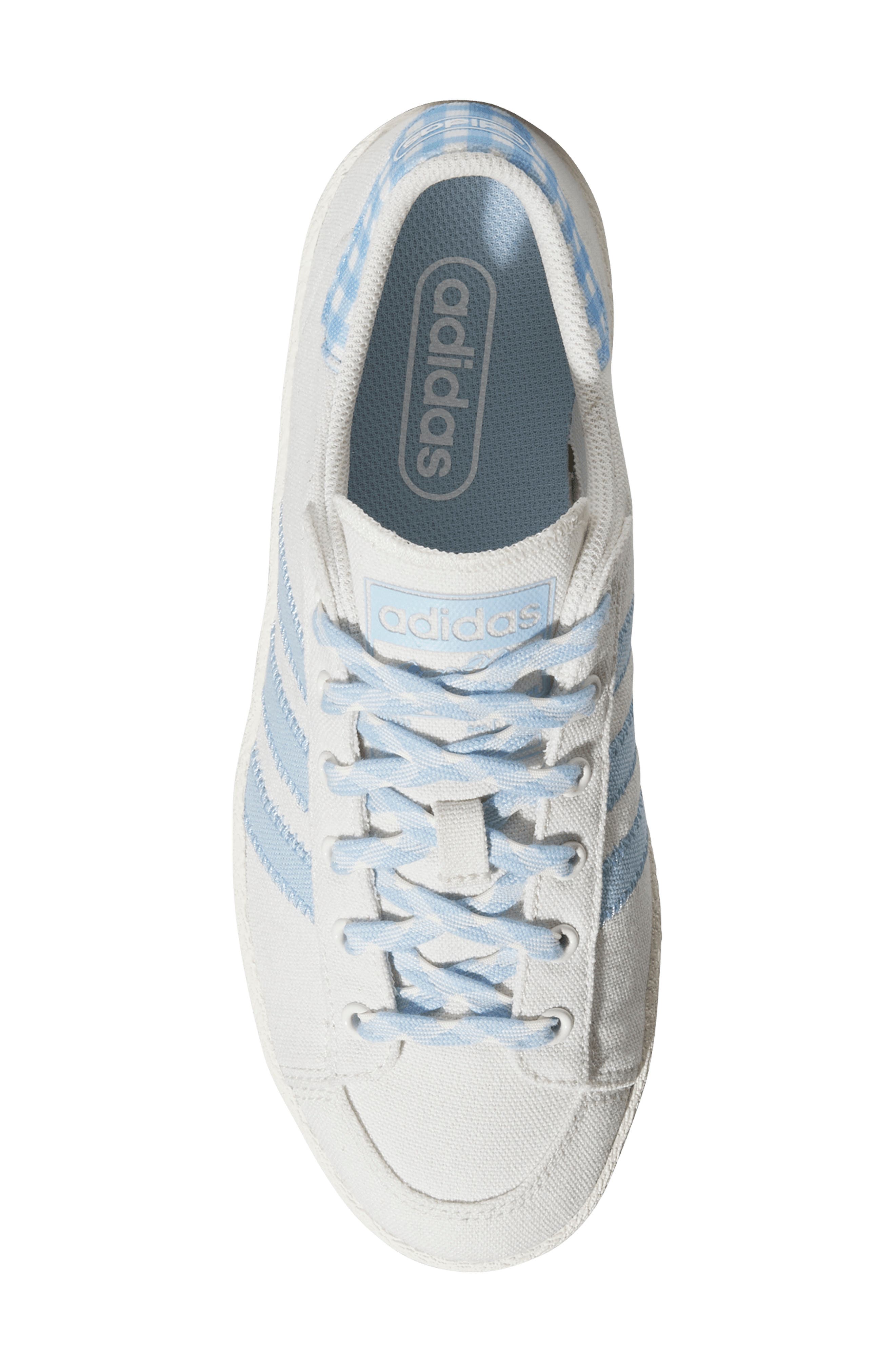 adidas Jump Hook Sneaker, Alternate, color, White/ Clear Sky/ White