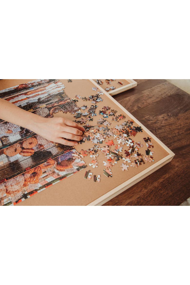 Donut Shop Bakery Puzzle For Adults And Kids | 1000 Piece Jigsaw Puzzle, Alternate, color, Brown