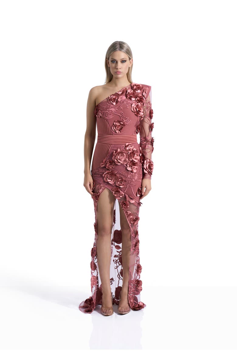 I Found Love Gown, Main, color, ASH ROSE