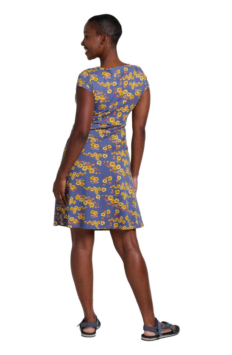 Toad & Co Rosemarie Dress, Alternate, color, Blue Shadow Daisy Print