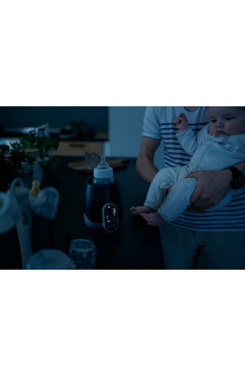 Babymoov NutriSmart Bottle Warmer, Alternate, color, Black/ Silver