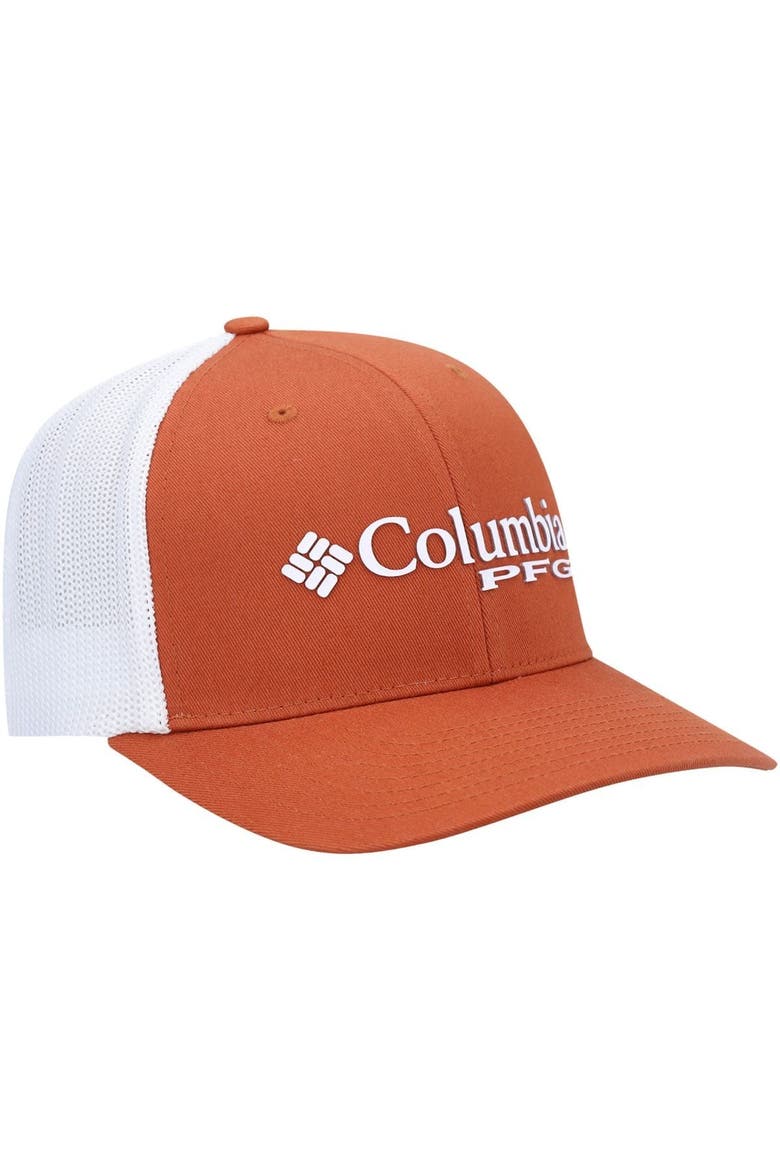 Men's Columbia Texas Orange Texas Longhorns PFG Snapback Hat, Alternate, color, BURNT ORANGE