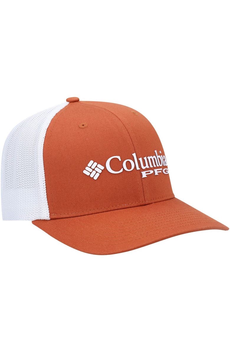 Columbia Men's Columbia Texas Orange Texas Longhorns PFG Snapback Hat, Alternate, color, Burnt Orange
