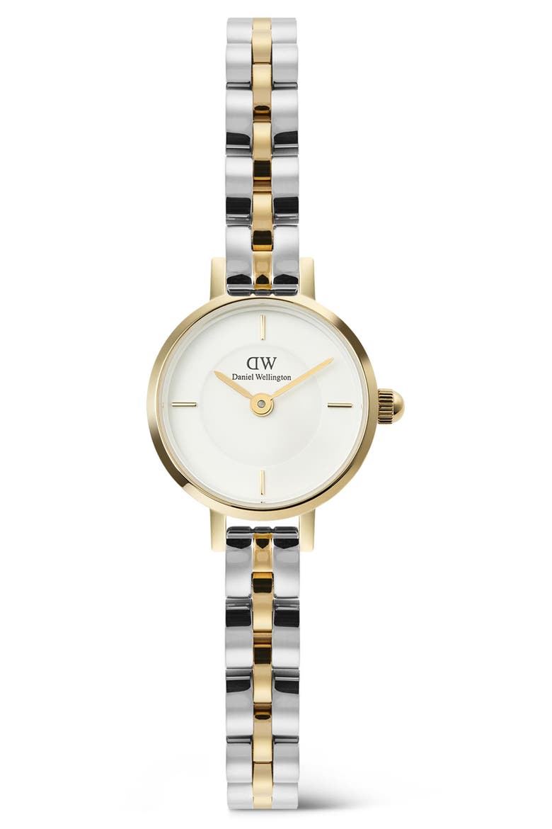 Petite Mini Arch Bracelet Watch, 19mm, Main, color, SILVER-TONE