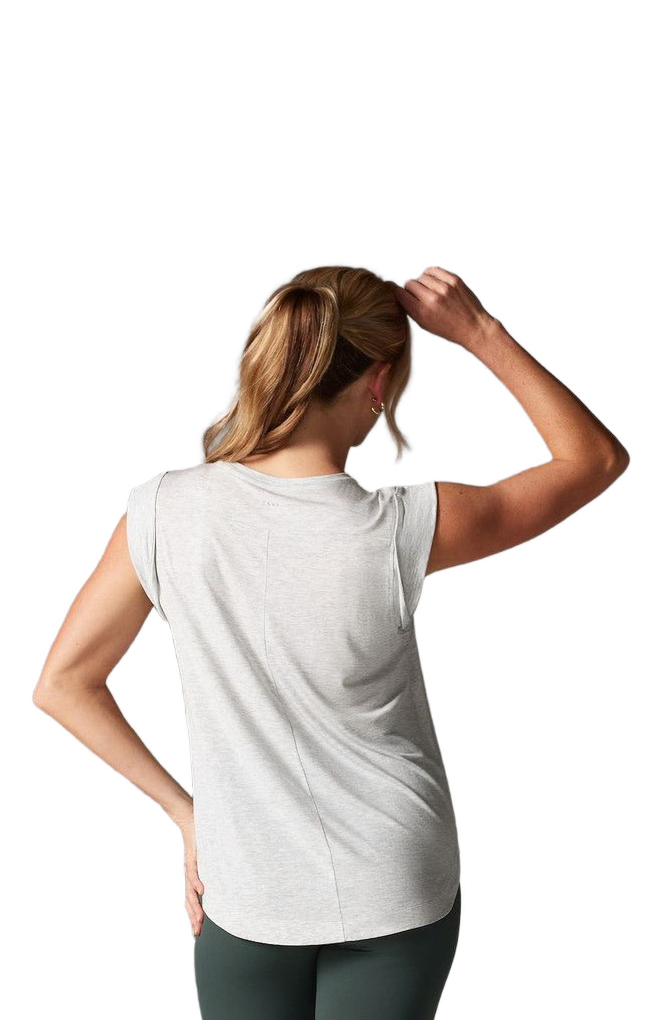 Cap Sleeve Muscle Tee - image 4