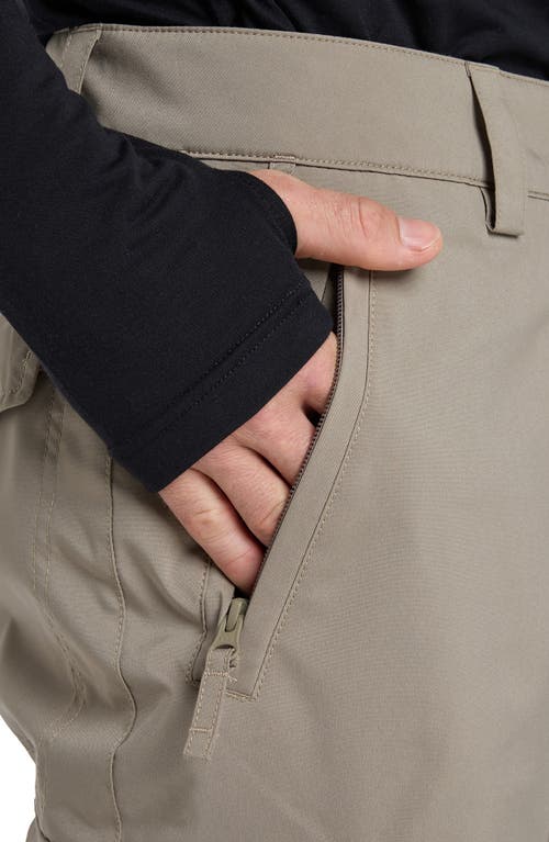 Quiksilver Porter Waterproof Snow Pants In Green