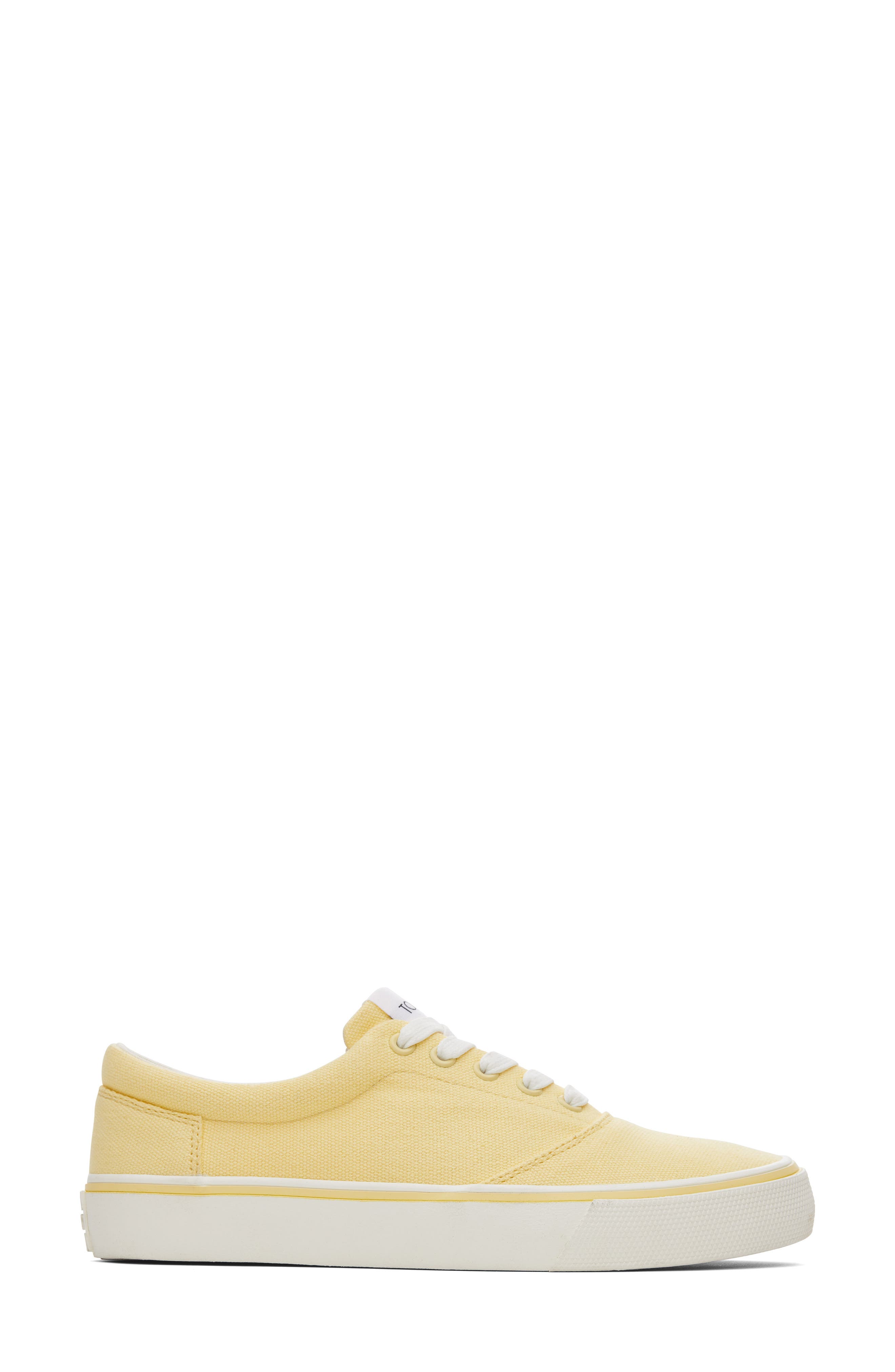 Fenix Canvas Lace-Up Sneaker, Alternate, color, YELLOW