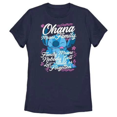 Women's Ohana Means Family Graphic Tee