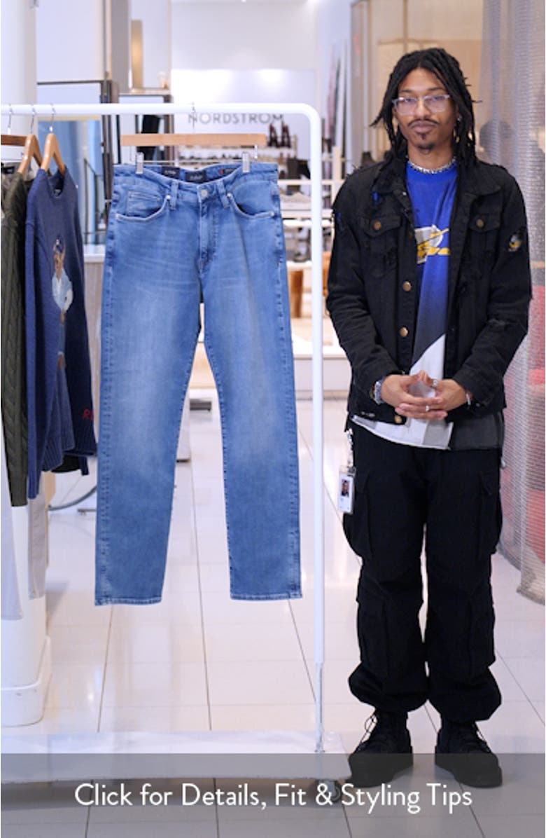 Courage Slim Straight Leg Jeans, sales video thumbnail