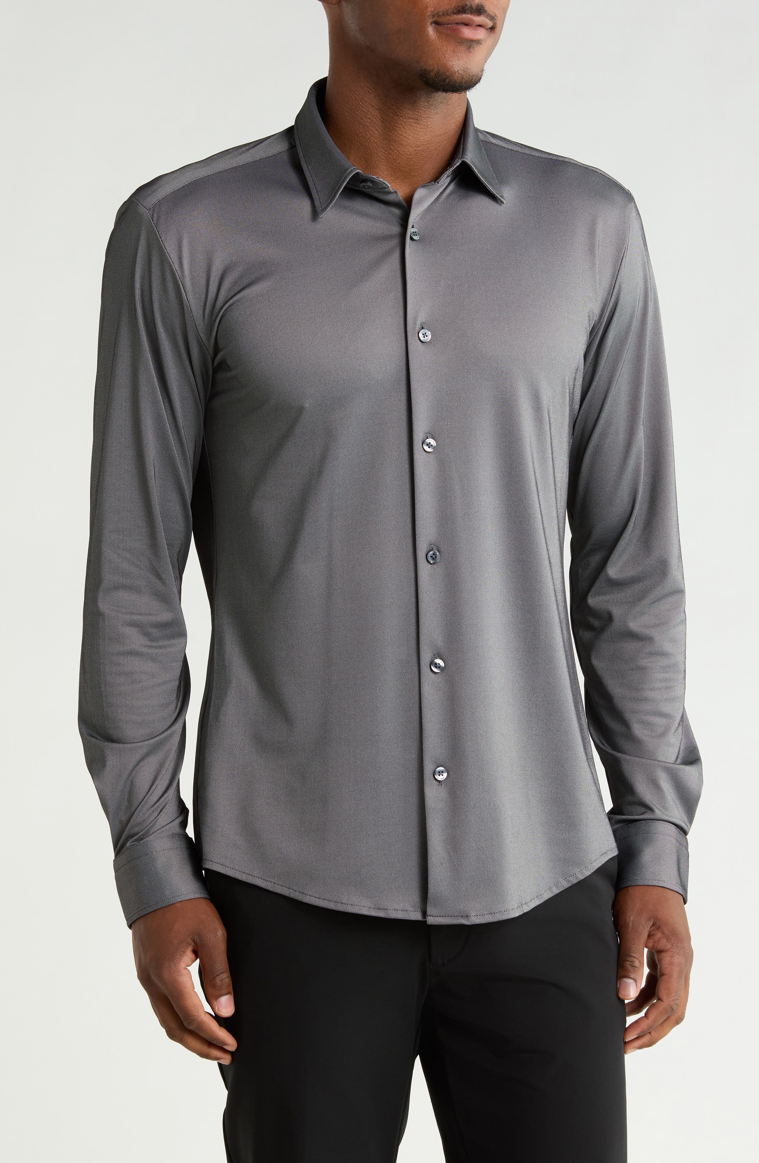 BOSS Slim Fit Roan Kent Button-Up Shirt