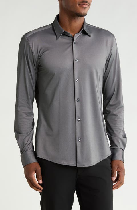 Slim Fit Roan Kent Button-Up Shirt