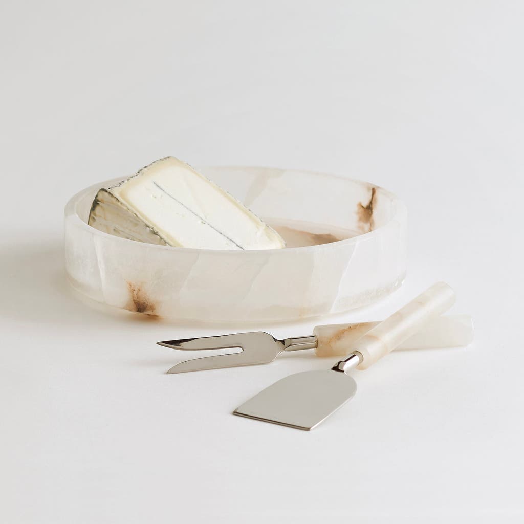 The Collective Home Santo Alabaster Cheese Tools