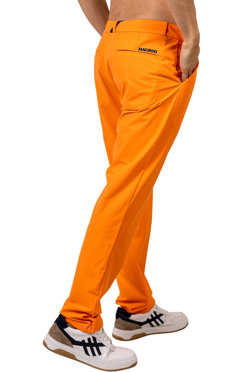Maceoo All Day Straight Leg Pants, Alternate, color, Orange