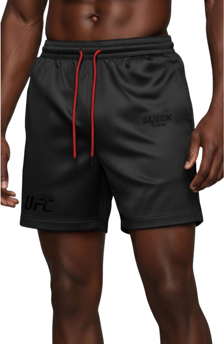Blvck x UFC Shorts, Main, color, Black