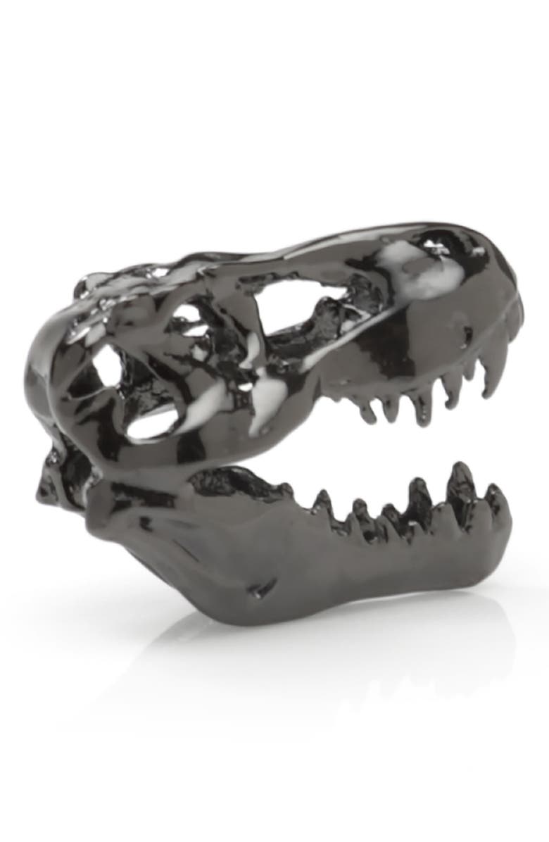 Cufflinks, Inc. T-Rex 3D Lapel Pin, Main, color, Navy