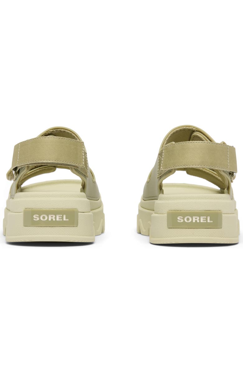 SOREL Kinetic<sup>™</sup> Sunchase Slingback Sandal, Alternate, color, Dusty Twill/ Light Aloe