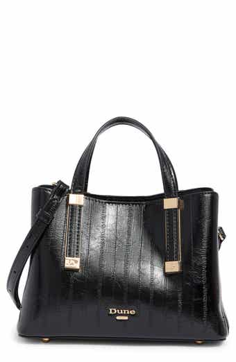Dinky Dorrie Faux Leather Satchel