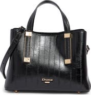 Dune London Dinky Dorrie Faux Leather Satchel