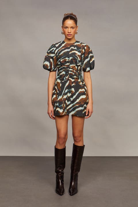 Tanner Puff Sleeve Mini Dress