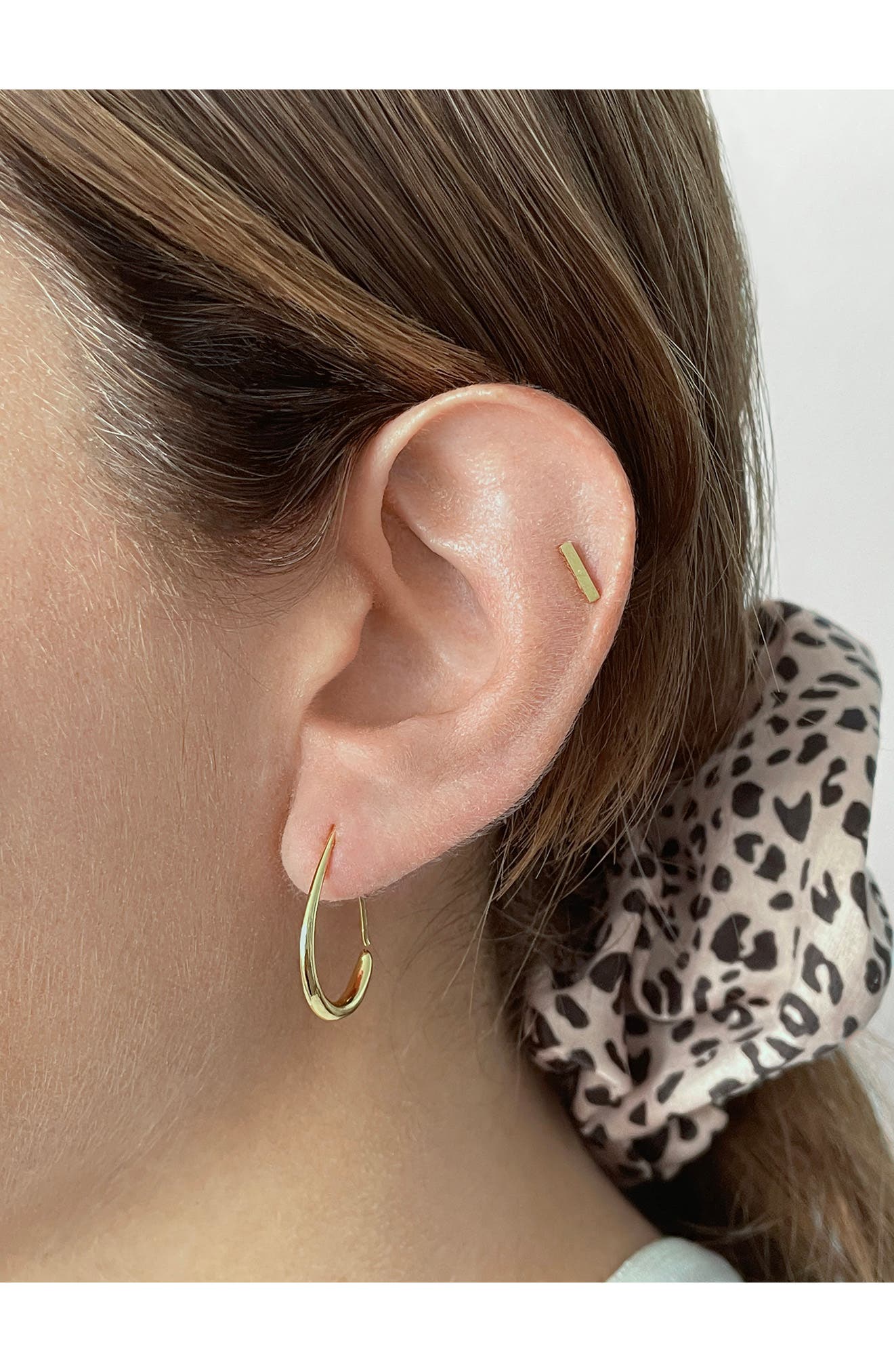Adornia 14K Yellow Gold Vermeil Pear Wire Earrings (Women) | Nordstromrack