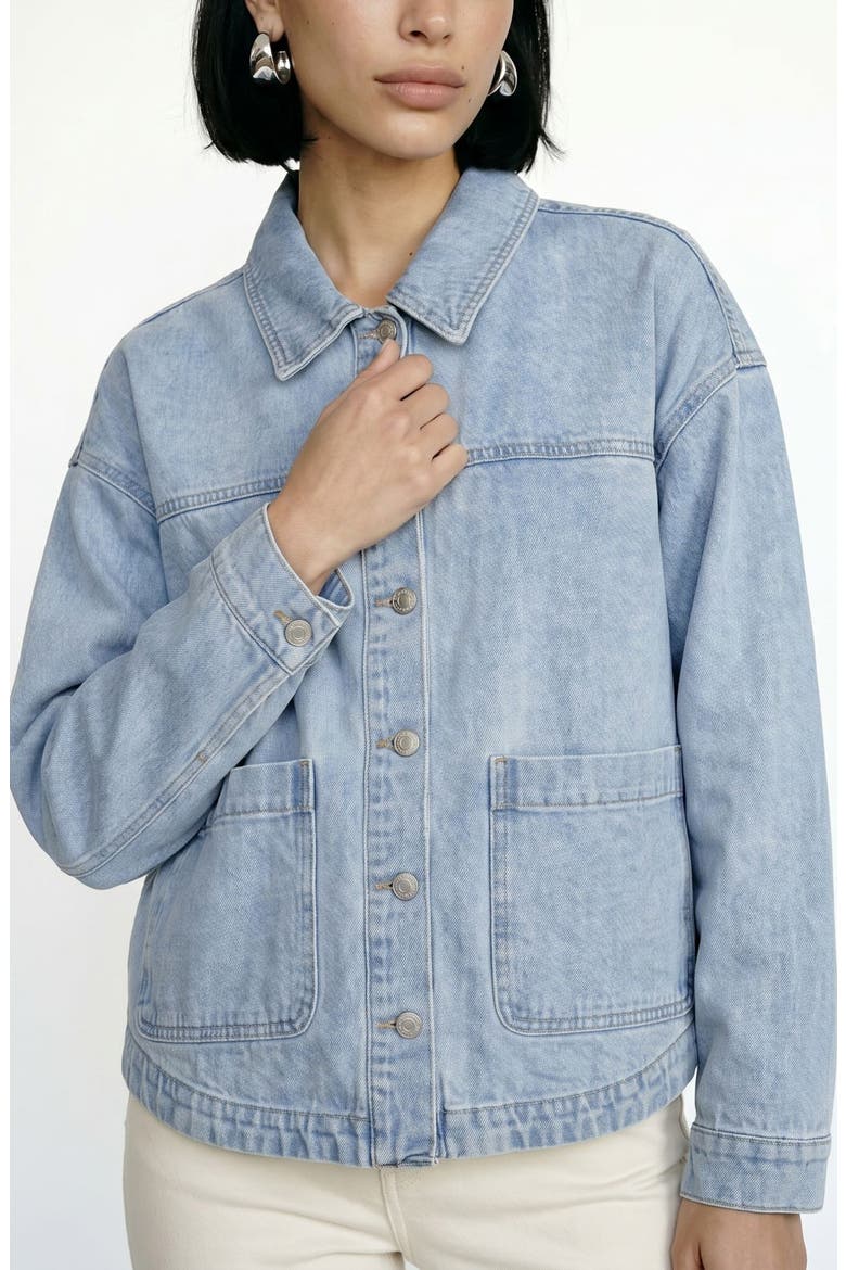 Jamie Denim Shacket, Alternate, color, LIGHT BLUE DENIM