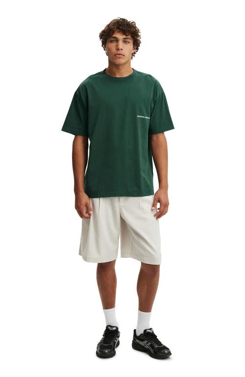 Cotton On Box Fit Text T-shirt In Multi