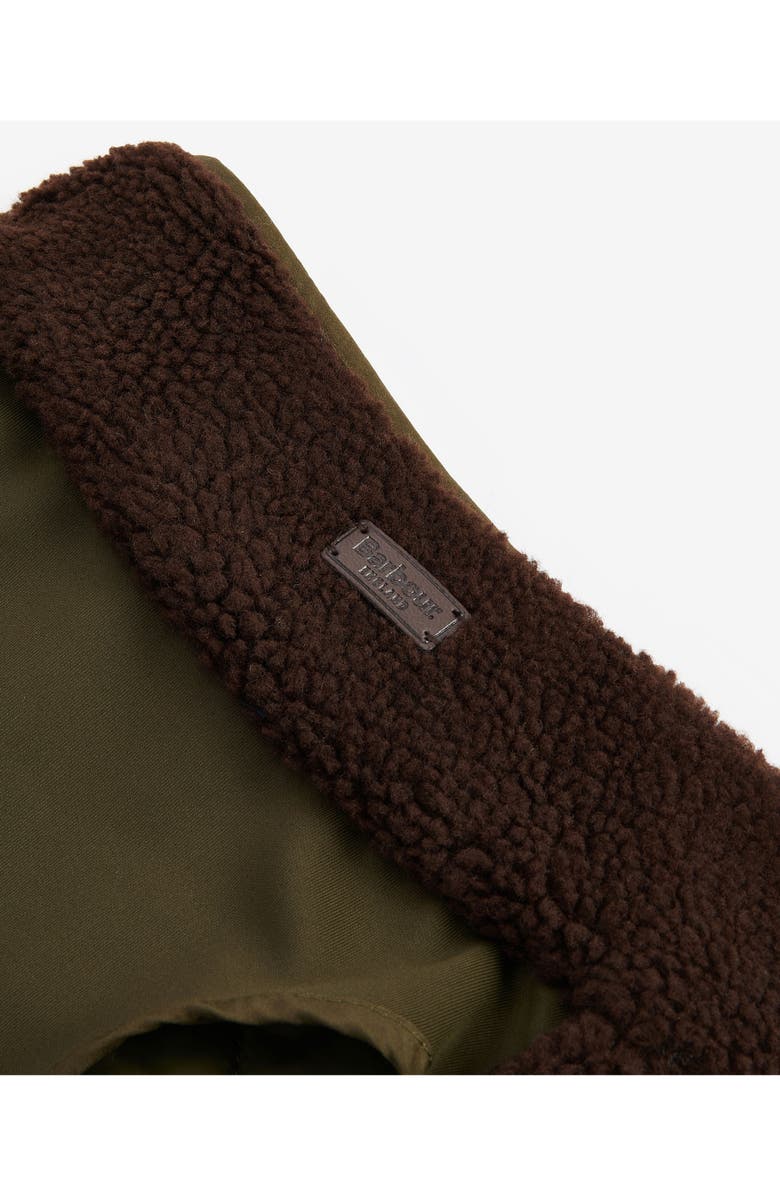 Barbour Reversible Dog Coat, Alternate, color, Olive/ Brown