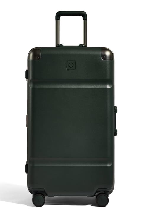 Heritage Stripe Trunk Suitcase