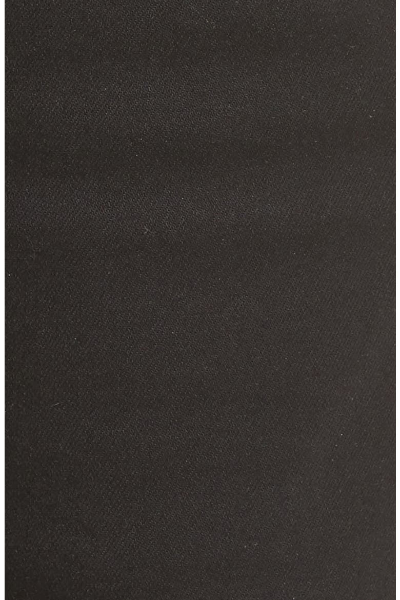Natalie Stretch Bootleg Jeans, Alternate, color, BLACK