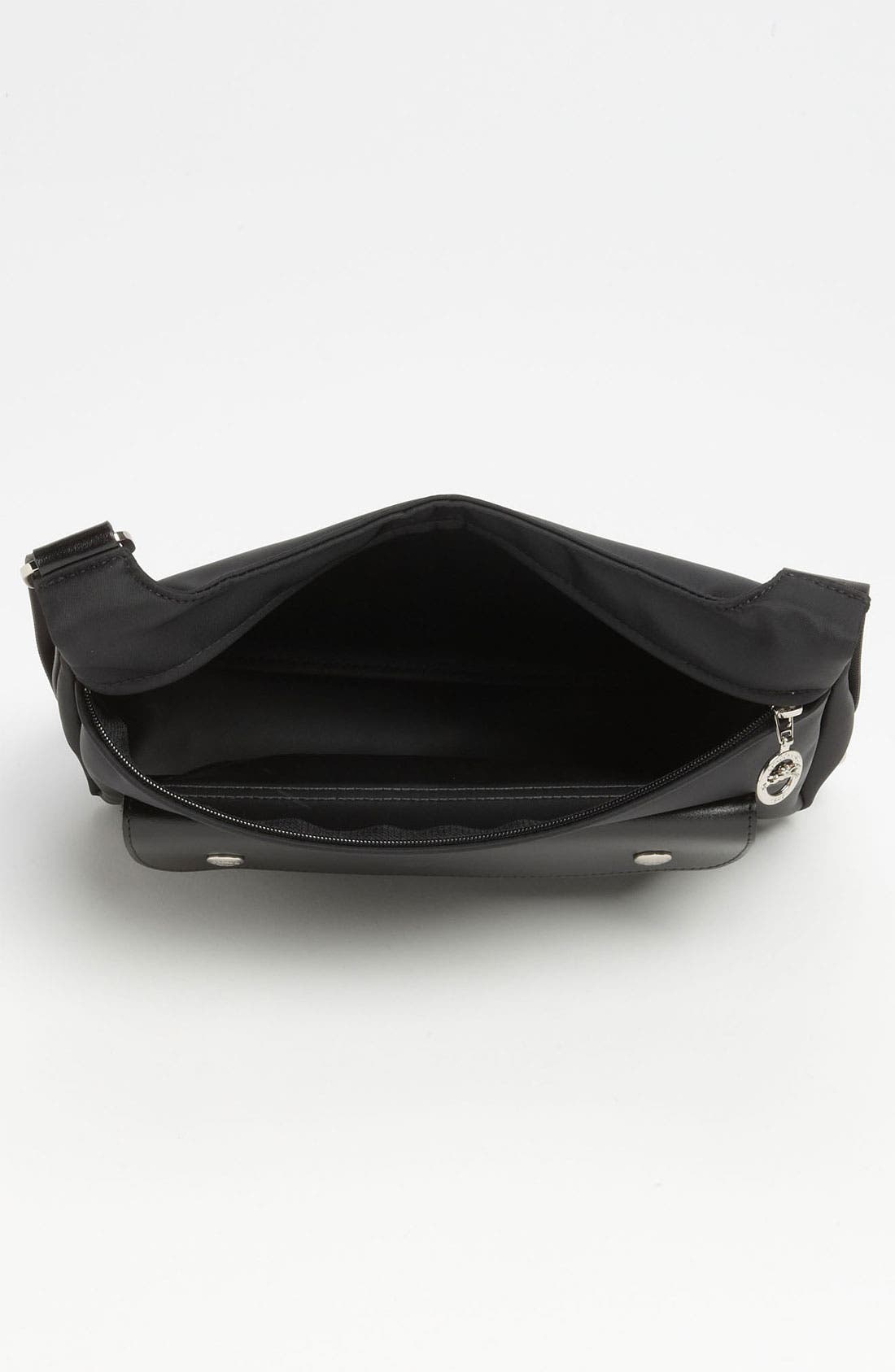 'Planetes' Crossbody Bag, Alternate, color, BLACK